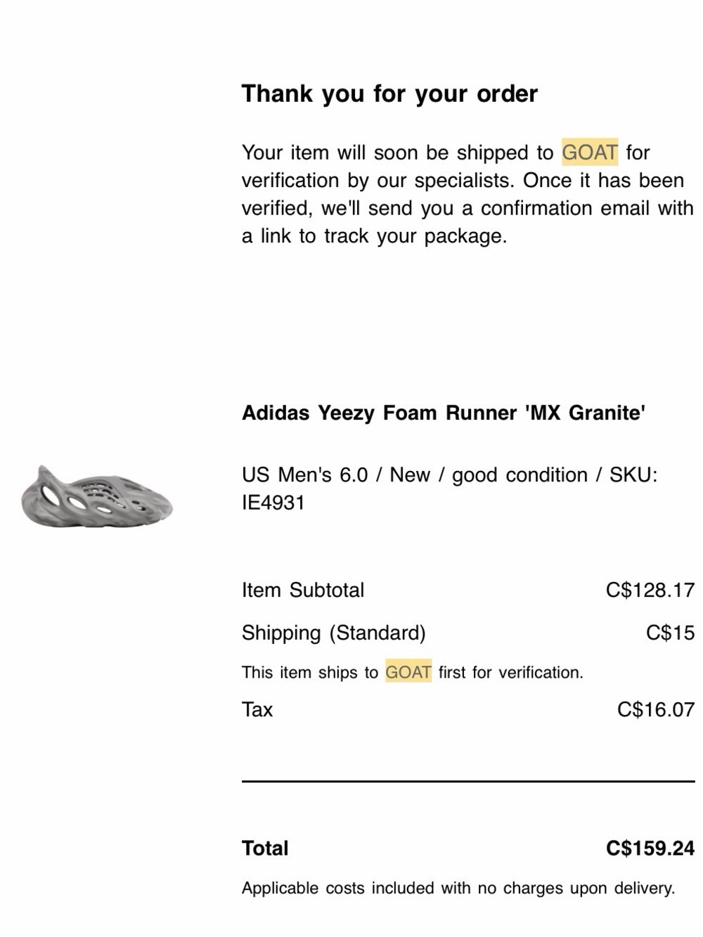 adidas Yeezy Foam Runners - Picture 8 of 8